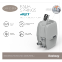 Opblaasbare whirlpool Lay-Z SPA Palm Spring Airjet 6 personen Bestway 60017 196x71cm Afmetingen