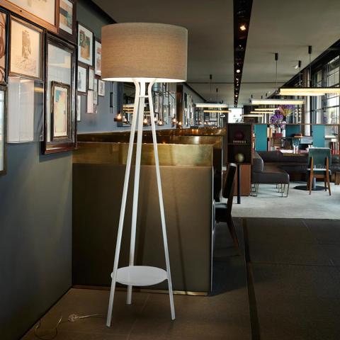 LED floor lamp modern design minimalist style Allure by Slide