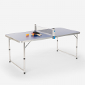 Opvouwbare tafeltennistafel Backspin met net, rackets en ballen  Aanbieding