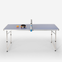 Opvouwbare tafeltennistafel Backspin met net, rackets en ballen  Kortingen