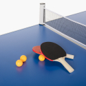 Opvouwbare tafeltennistafel Backspin met net, rackets en ballen  Catalogus