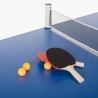 Opvouwbare tafeltennistafel Backspin met net, rackets en ballen  Catalogus