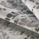 Modern tapijt met bloemmotief Double bruin kortpolig MAR002 Aanbod