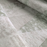 Modern tapijtdesign geometrische ruit Double wit groen VER001 Aanbod
