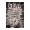 Eigentijds modern design vloerkleed Milano rechthoekig grijs zwart GRI007 Verkoop