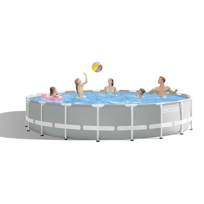 Bovengronds rond zwembad Intex Prism Frame 26756 ex 26762 610x132cm Aanbieding Bovengronds rond zwembad Intex Prism Frame 26756 ex 26762 610x132cm Aanbieding