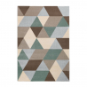 Modern design tapijt geometrisch patroon veelkleurig rechthoekig Milano GLO009 Verkoop