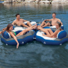 Donut opblaasbare luchtbed voor het zwembad Intex 58854 River Run Aanbod