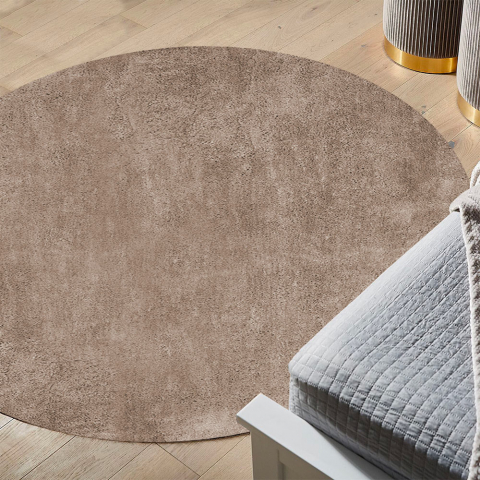 Rond modern design anti-statisch tapijt voor de woonkamer Milano TOR101TD Aanbieding