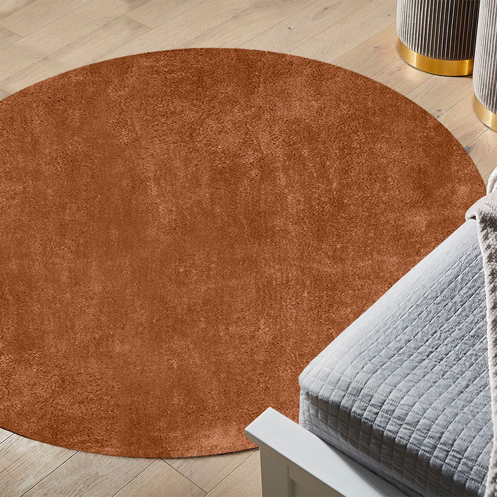 Modern anti-statisch rond design woonkamerkleed Milano AVA101TD