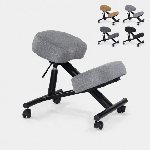 Orthopedische stoel in Zweedse stijl Balancesteel Lux  Aanbieding