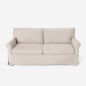 Modern design 3-zits bank van stof Belle Epoque Catalogus