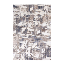 Kortpolig modern woonkamer bruin design tapijt DOUBLE MAR005 Verkoop