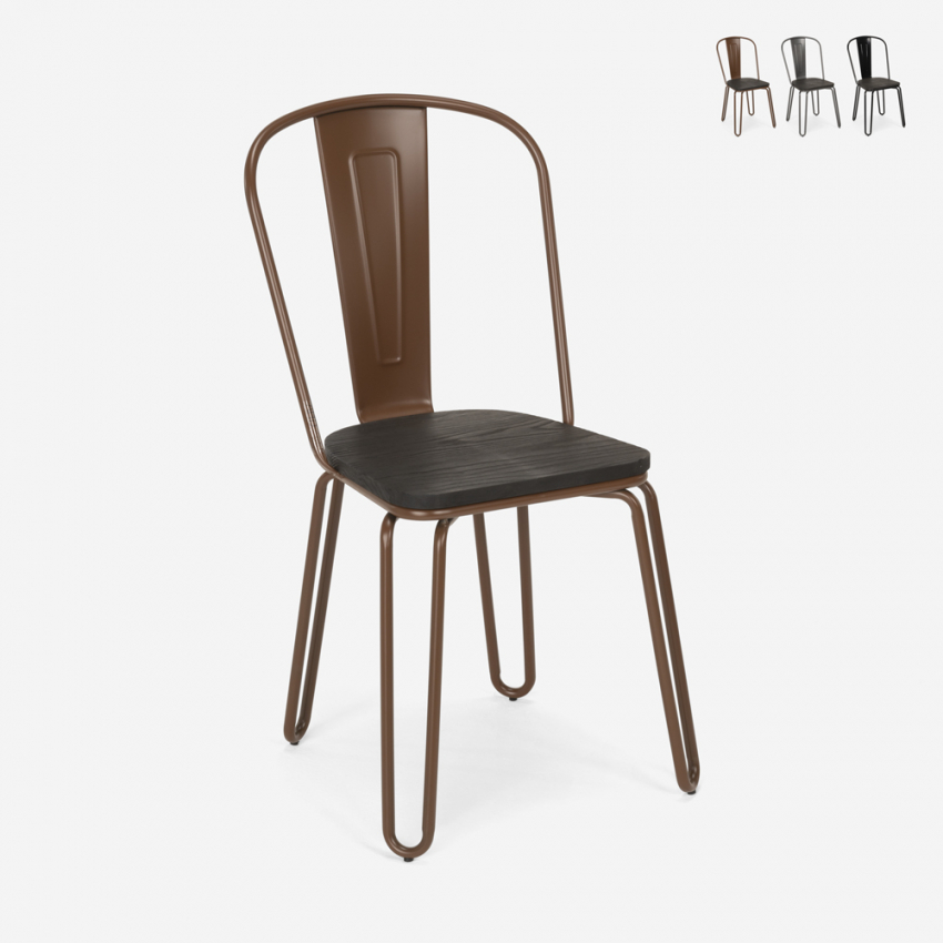 Stalen stoelen in industrieel design Ferrum One Aanbod Stalen stoelen in industrieel design Ferrum One Aanbod