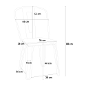 Stalen stoelen in industrieel design Ferrum One 