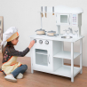 Houten speelgoedkeuken voor kinderen met potten en toebehoren CHEF SHOW Verkoop
