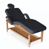 Verstelbare houten massagetafel Massage-Pro 225 cm Voorraad