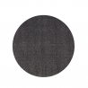 Rond anti-statisch tapijt 80cm grijs zwart woonkamer kantoor CASACOLORA CCTOGRN Verkoop