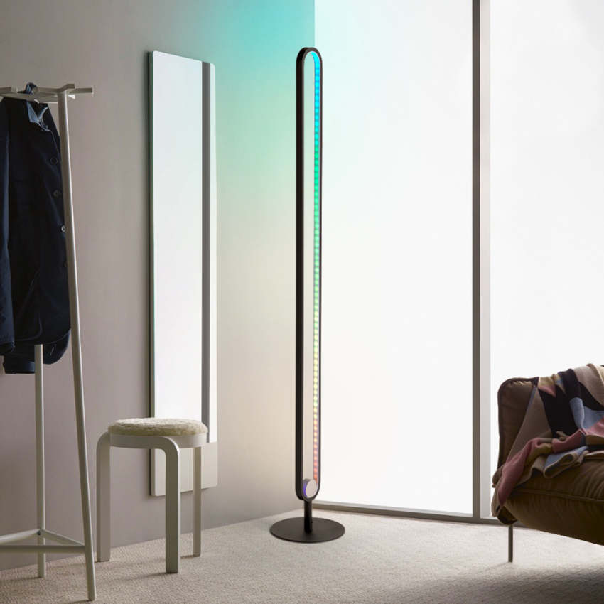Moderne LED RGB vloerlamp met afstandsbediening Markab Aanbieding Moderne LED RGB vloerlamp met afstandsbediening Markab Aanbieding