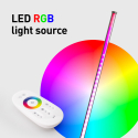 LED vloerlamp in modern minimalistisch design met RGB afstandsbediening DUBHE Aanbod
