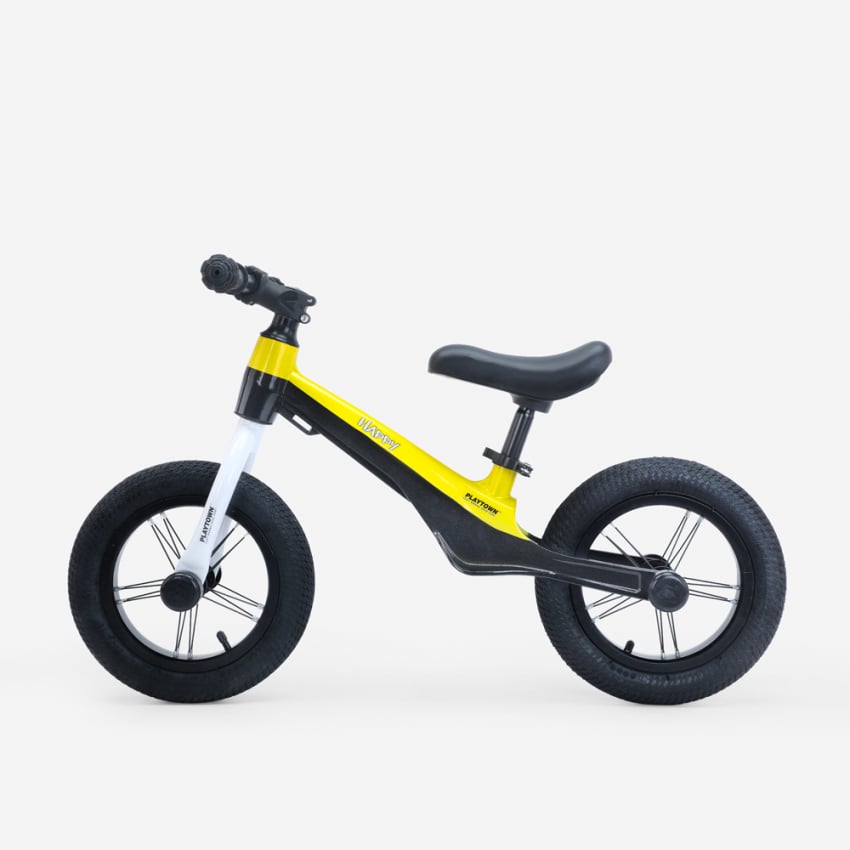 kaart Reis levenslang HAPPY Fiets zonder pedalen voor kinderen balance bike opblaasbare wielen