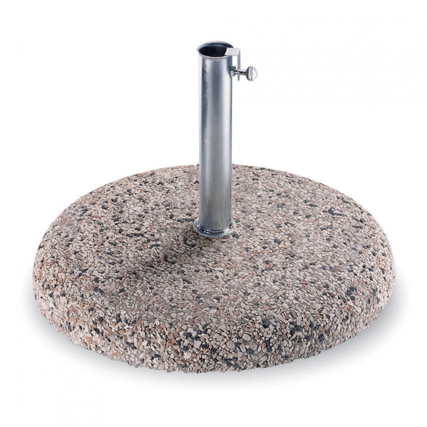 Ronde betonvoet van 55 kg voor parasols Adriatic Aanbieding Ronde betonvoet van 55 kg voor parasols Adriatic Aanbieding