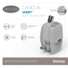 Opblaasbare ronde whirlpool 2-4 zitplaatsen 180x66 cm Cancun Airjet Lay-z Bestway Prijs