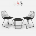 Set van tafel en 2 designstoelen voor binnen en buiten Etzy Aanbieding