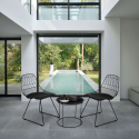 Set van tafel en 2 designstoelen voor binnen en buiten Etzy Korting