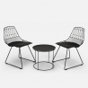 Set van tafel en 2 designstoelen voor binnen en buiten Etzy Voorraad