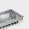 Draagbare stalen houtskoolbarbecue Poplar Voorraad