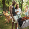 Draagbare houtskoolbarbecue in koffertje Beech Aanbod