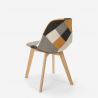 Nordic design patchwork stoel Robin Aankoop