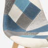 Nordic design patchwork stoel Robin 