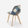 Nordic design patchwork stoel Robin 
