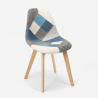 Nordic design patchwork stoel Robin 