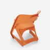 Stapelbare design stoel van kunststof voor bars, feesten en openbare evenementen Nest Afmetingen