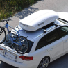 Universele rigide auto dakkoffer 450 liter Menabò Diamond Catalogus