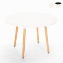 Ronde design tafel Moss van 100cm  Aanbieding