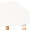 Rechthoekige design eettafel van hout 120x80 cm Corn Catalogus