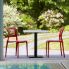 Modern ontwerp stapelbare stoelen voor bar, keuken en restaurant Scab Pepper Korting