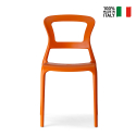 Modern ontwerp stapelbare stoelen voor bar, keuken en restaurant Scab Pepper Model