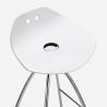 Design kruk met stalen poten 80 cm hoog Scab Frog Catalogus