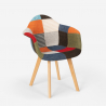 Scandinavisch design patchwork fauteuil Herion Aankoop