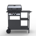 Barbecue BBQ gas RVS 2 pits grillrooster Bagnét Verd Aanbod