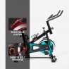 Professionele spinning fiets Fit Bike met flywheel 8 kg Minerva 