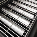 RVS barbecue gas BBQ met 3 branders en planken Romesco Korting