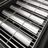 RVS barbecue gas BBQ met 3 branders en opklapbare planken Romesco Korting