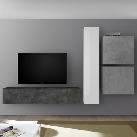 Modern ontwerp TV- Wandmeubels modulair voor woonkamer Infinity 79