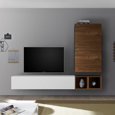 Modern TV- wandmeubel modulair ontwerp wandsysteem Infinity 93